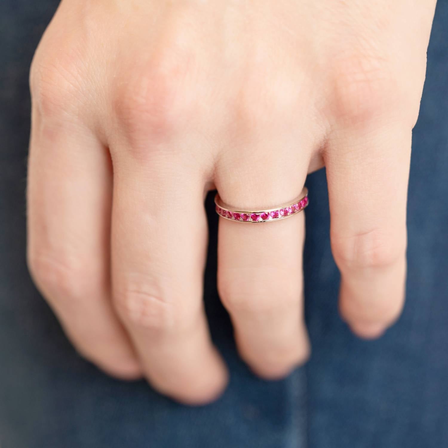 Starlette - Women's Eternity Band Ring