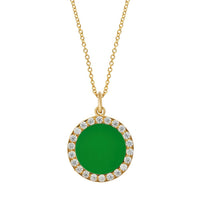 Eye M - Women's Aura Smooth Pendant Necklace