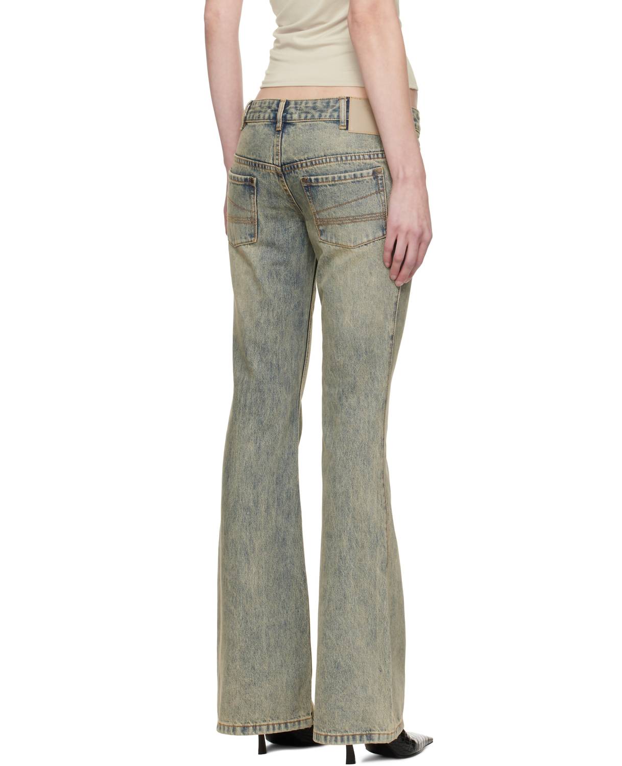 Entire Studios - Unisex Slim-flared Cotton Jeans