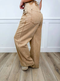 Sew In Love - Reason To Be High-rise Cotton Wide Leg Pants
