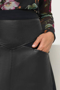 Anatomie - Perf Leather Mini Skirt