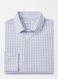 PETER MILLAR Hamilton Performance Twill Shirt in morning blue - men's shirt - alternate view