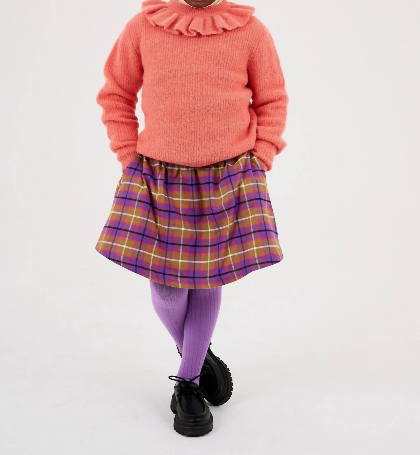 Repose Ams - Check Mini Skirt