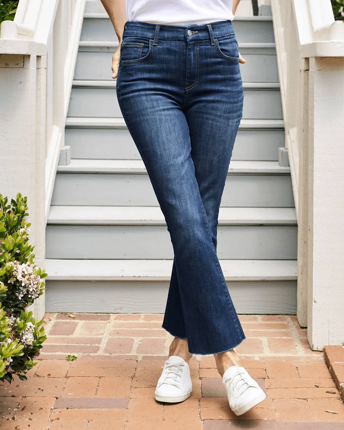 Frank & Eileen - Killian Crop Flare Jeans
