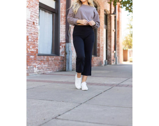 Julia Rose - Delilah Kick Flare Leggings With Pockets