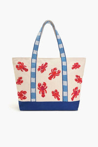 America & Beyond - Women's Coastal Claw Beaded Boat Bag