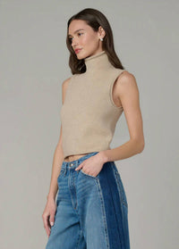 Joe'S Jeans - Stevie Sleeveless Roll Neck Sweater