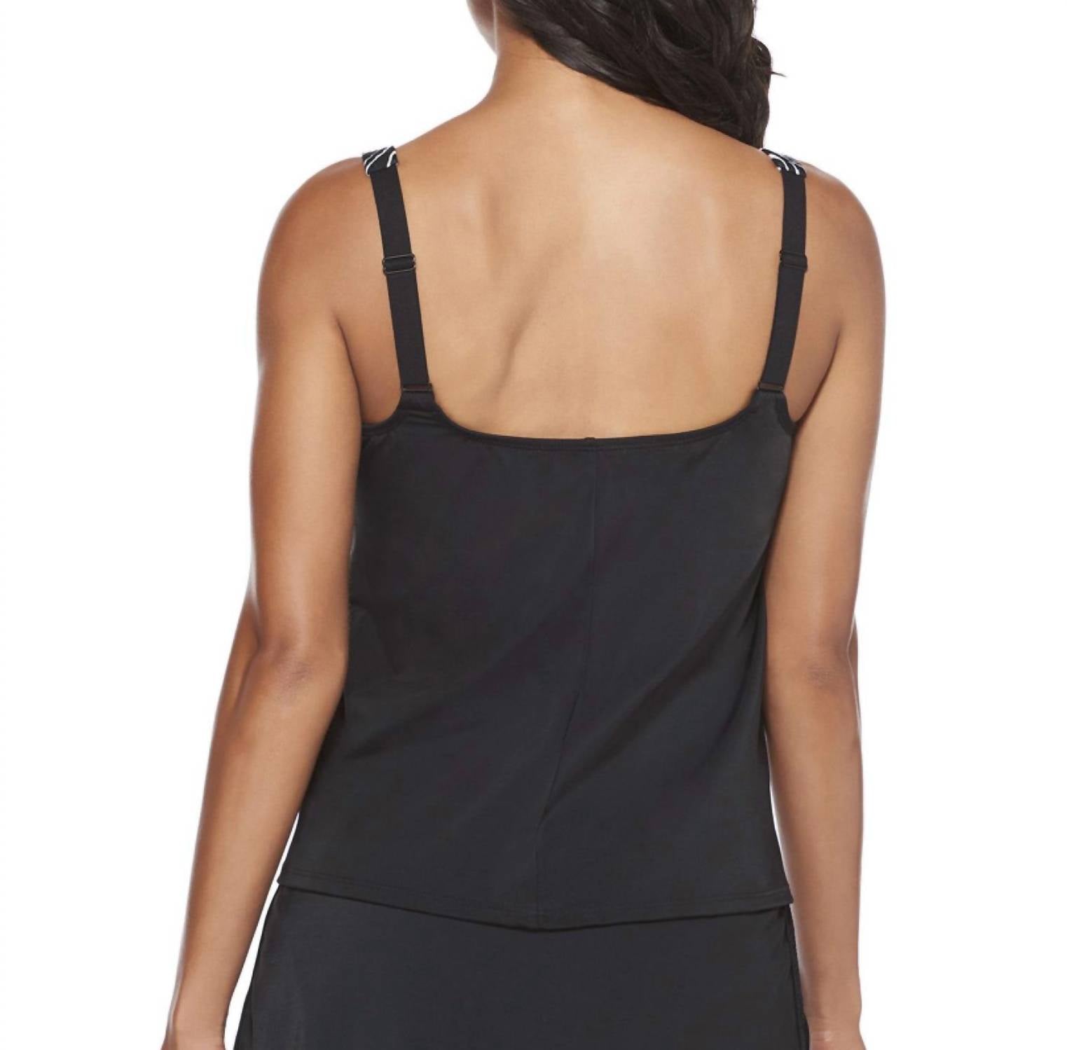 Active Spirit - New Awakening Chlorine Resistant Square Neck Tankini Top