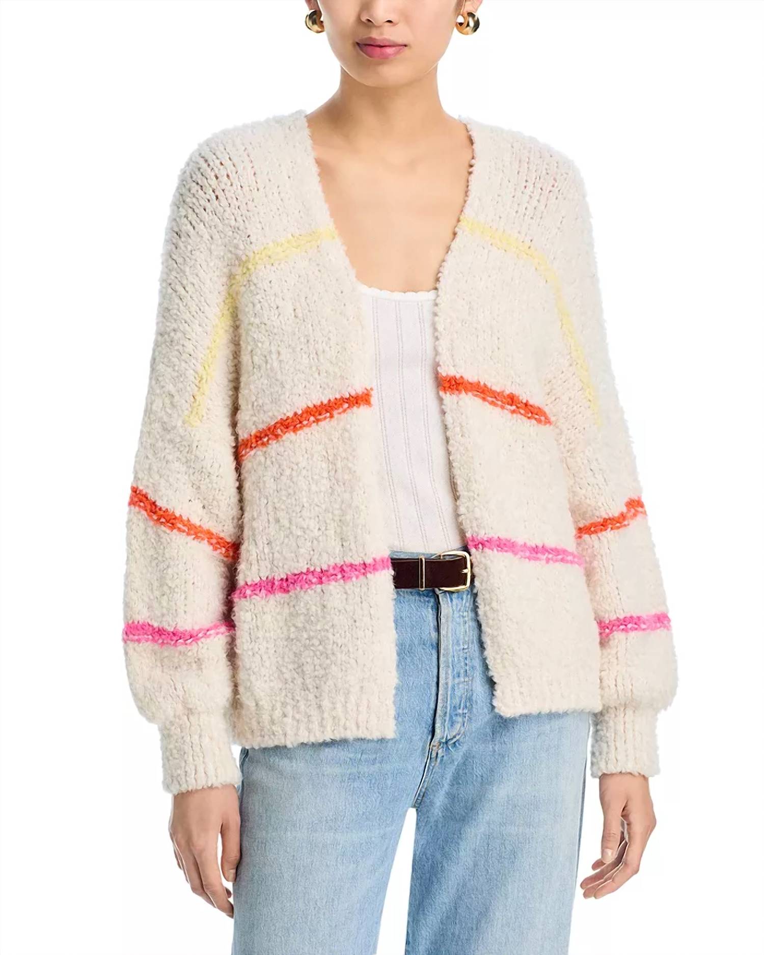 Vintage Havana - Multi Stripe Cardigan