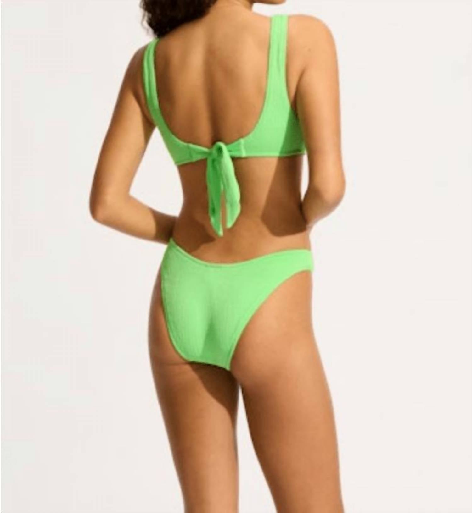 Seafolly - Sea Dive High Cut Bikini Bottom