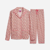 Liberty Print Floral Cotton Classic Long PJ Set