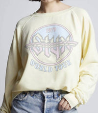 Recycled Karma - Women's Styx 1979 Tour Sweatshirt
