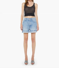 Mother - Culotte Cuffed Shorts