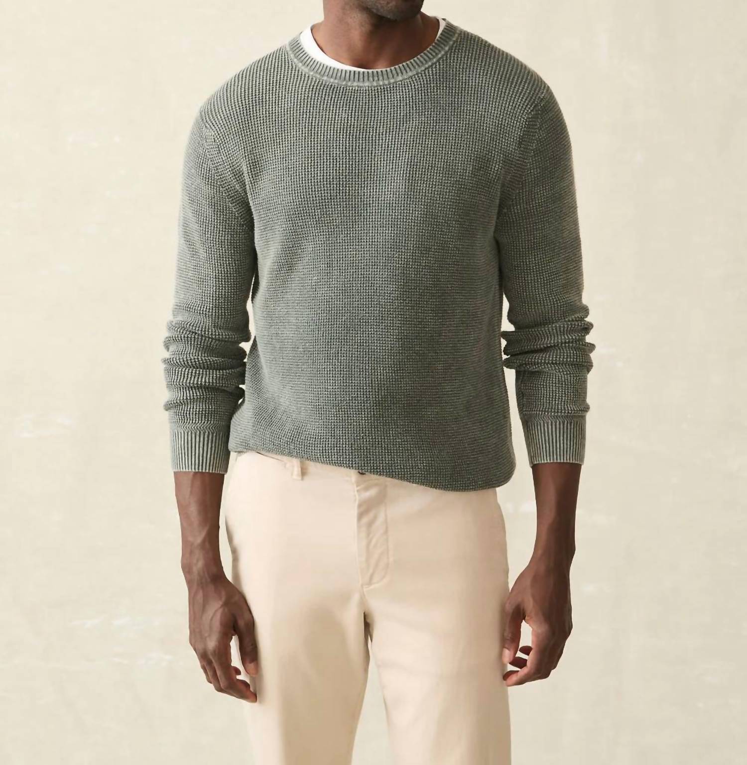 Faherty - Sunwashed Crewneck Sweater