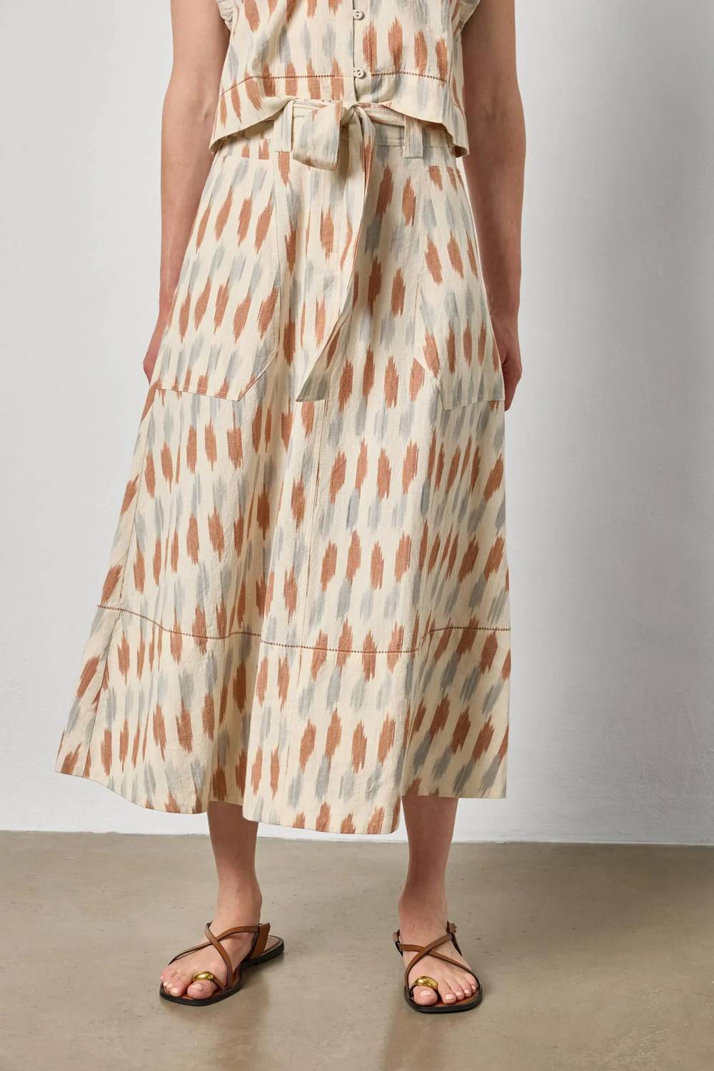 Lilla P - IKAT LONG SKIRT