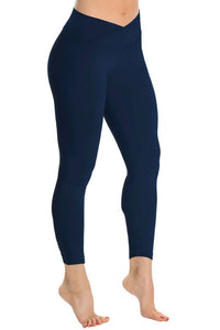 Rogiani - Butter V-wrap High Waist 7/8 Leggings