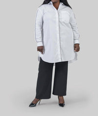 See Rose Go - Signature Piping Tunic Shirt - Plus