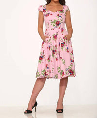 Orchid Bloom - Ballet Swing Dress