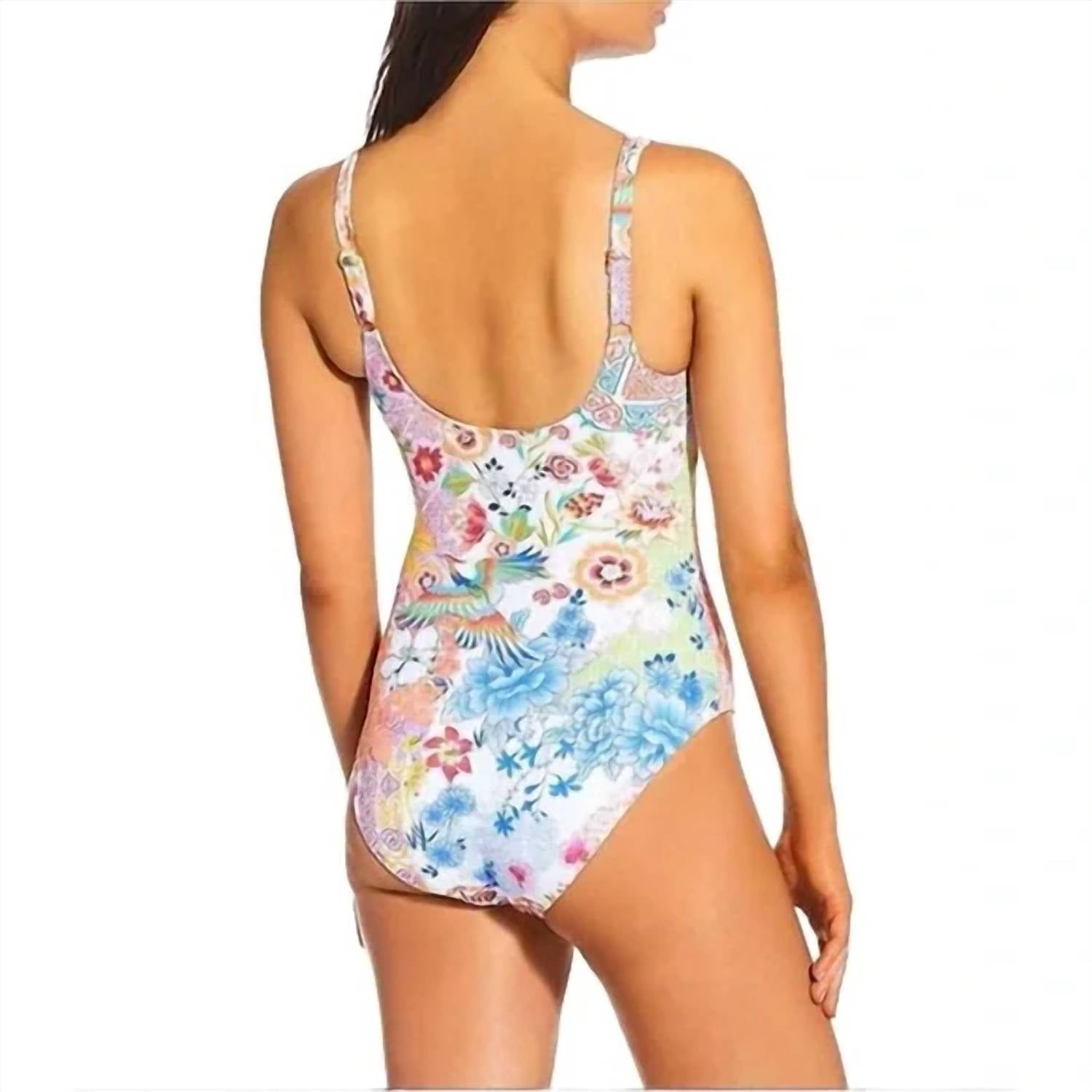 Johnny Was - REVERSE PIQUE TANK ONE PIECE