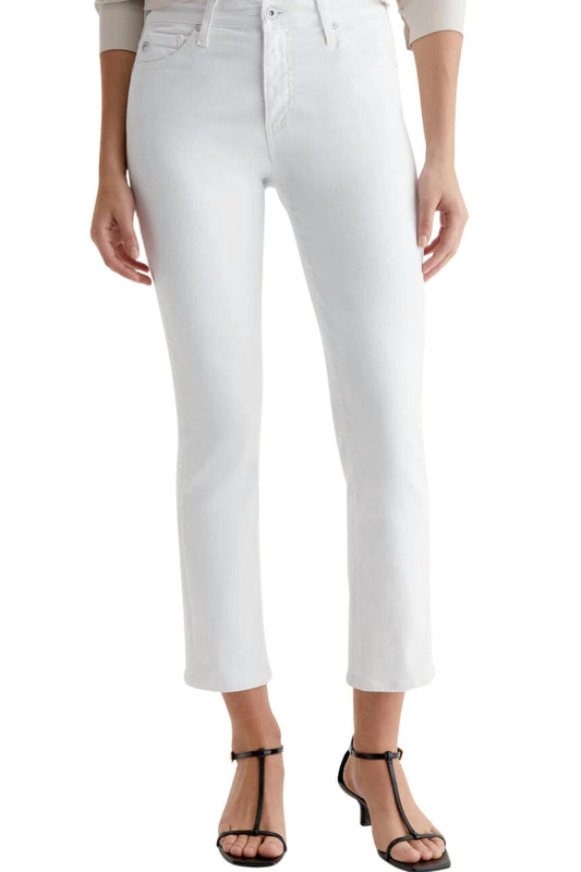 Ag Jeans - Mari Crop Mid-rise Slim Straight Jeans