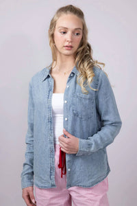 Thread & Supply - Button Down Denim Shirt
