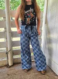 Keep It Gypsy - Women's Western Cowgirl Checkered Jeans