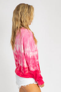 Blue Buttercup - Ombre Tie Dye Sweatshirt