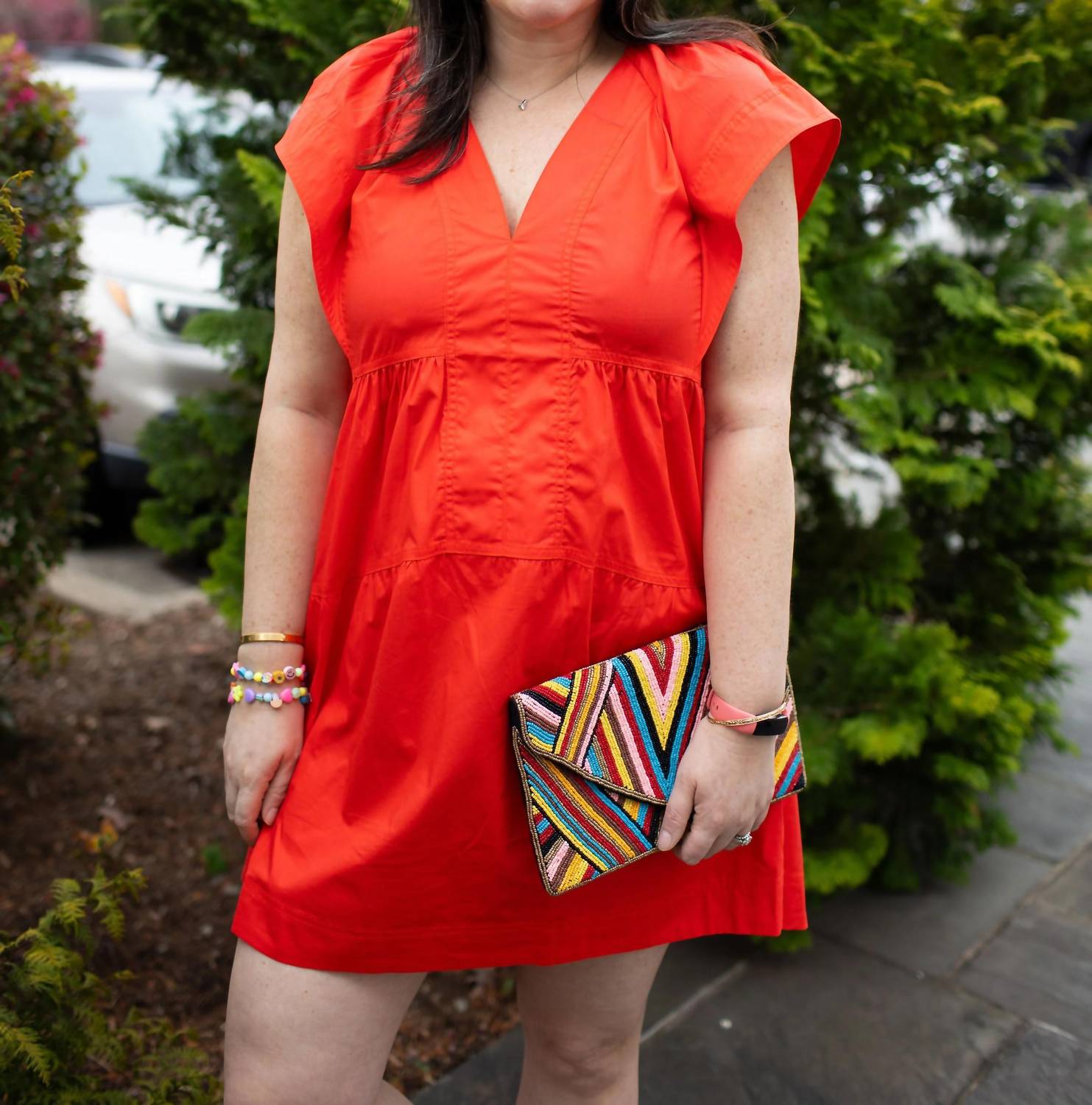 Pinch - Sleeveless Tiered Mini Dress