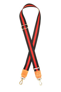 Panache Apparel - Women's Stripe Adjustable Crossbody Purse Bag Strap