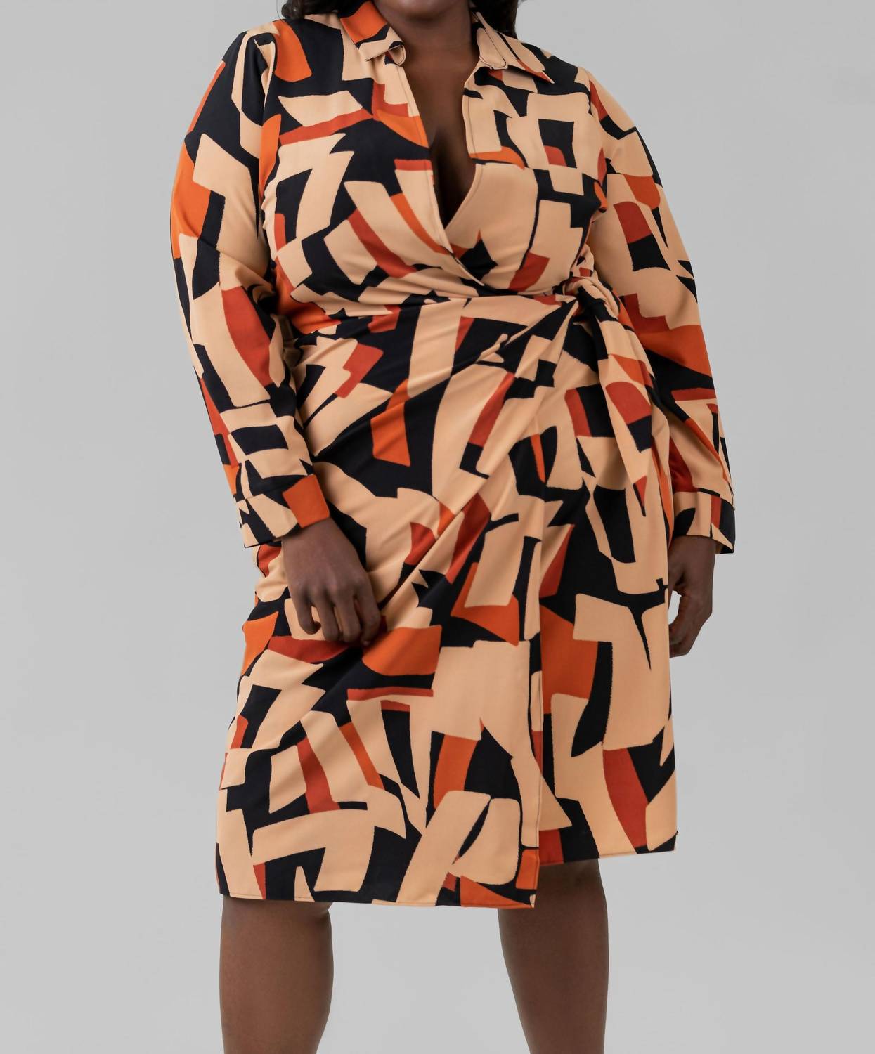 London Times - Olga Midi Dress - Plus
