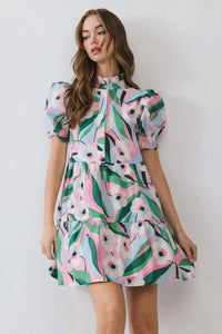 Tcec - Sweet Blossom Floral Mini Dress