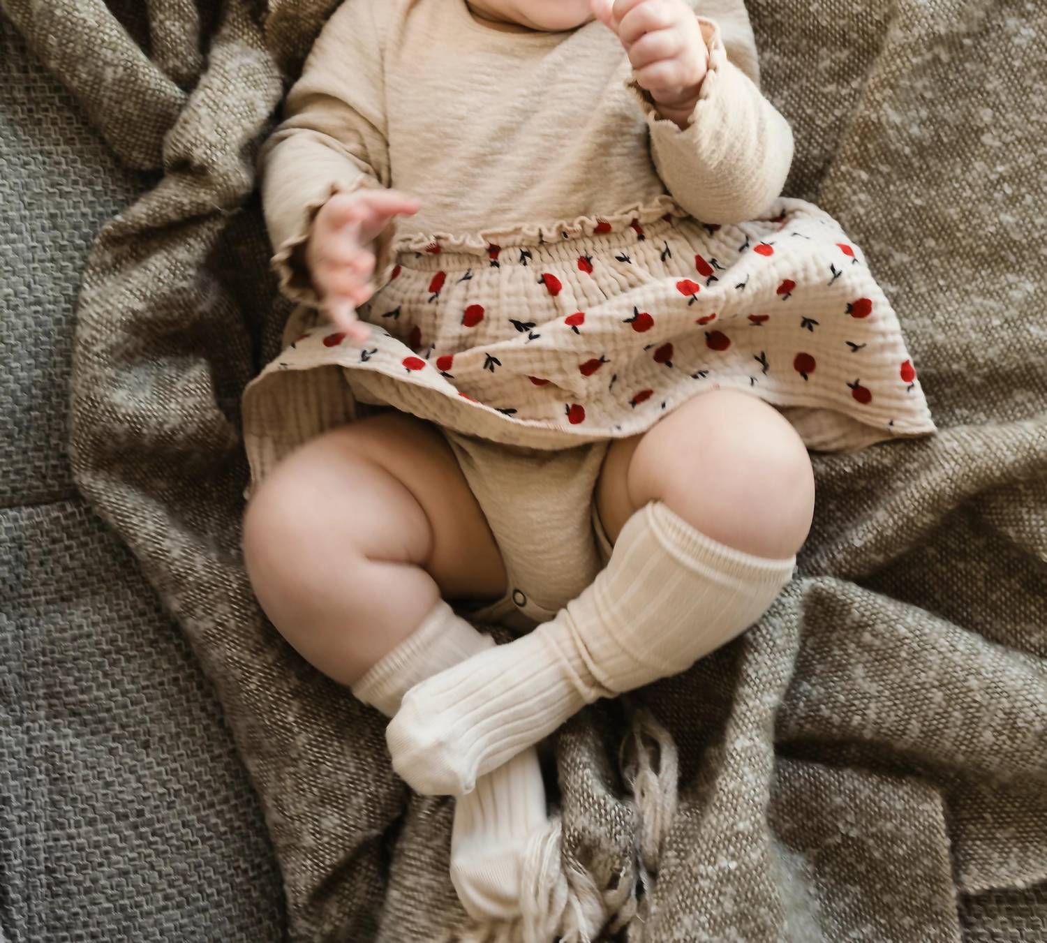 Bean'S Barcelona - Apple Print Bubble Dress