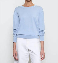 Enza Costa - Silk Knit Crew Sweater