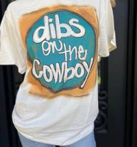 J.Coons - Women's Dibs On The Cowboy T-shirt