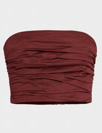 A.L.C. - Gisele Gathered Tube Top