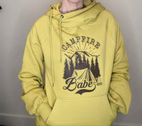 Zenana - Campfire Babe Criss Cross Hoodie