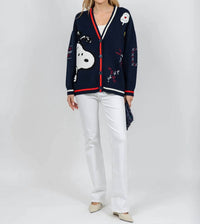 Essentiel Antwerp - Jaseball Snoopy Cardigan