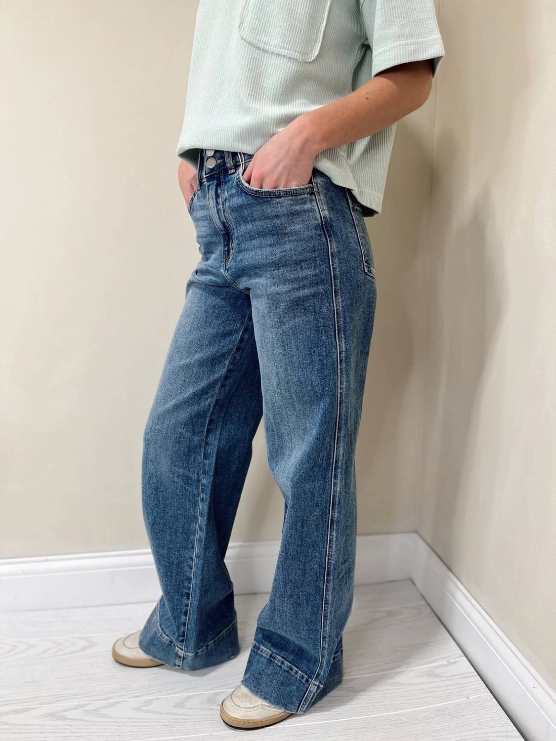 Flying Monkey - Santa Monica Trouser Hem Jeans