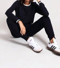 Minnie Rose - Supima Cotton Cashmere With Tipping Top