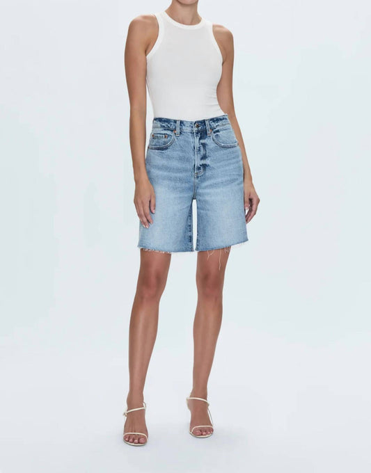 Pistola - Kaylee High Rise Pinched Straight Short