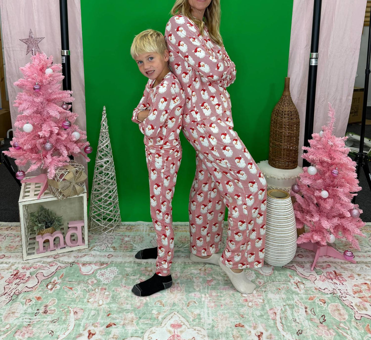 Mary Square - Santa Baby Pajama Sets