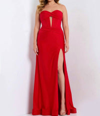Jovani - Strapless Evening Gown