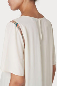 Paul Smith - Cream Short Sleeve Blouse