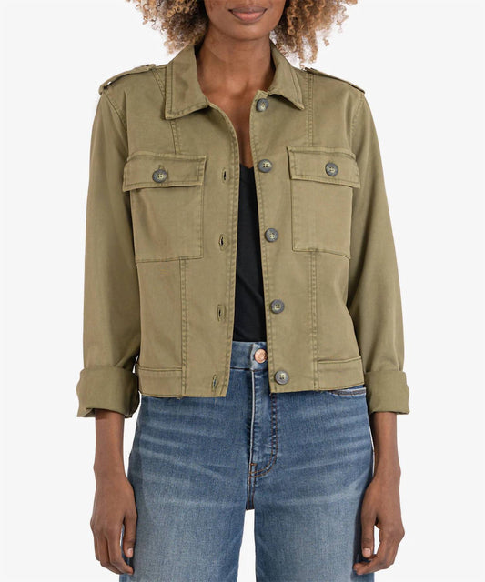 Kut From The Kloth - Rosalyn Twill Trucker Jacket