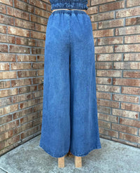 Sadie & Sage - Wide Leg Tencel Pant