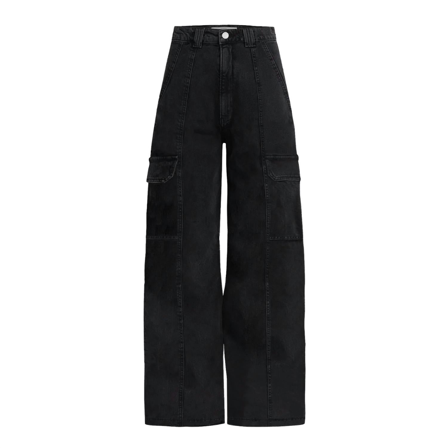 Hudson - High-Rise Wide Leg Cargo Pant