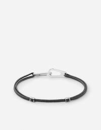 Miansai Men's Dima Pull Bracelets in black grey - men's jewelry - detail view