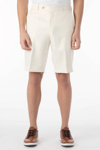 Ballin - Nash Micro Nano Travel Twill Performance Gabardine Plain Front Shorts