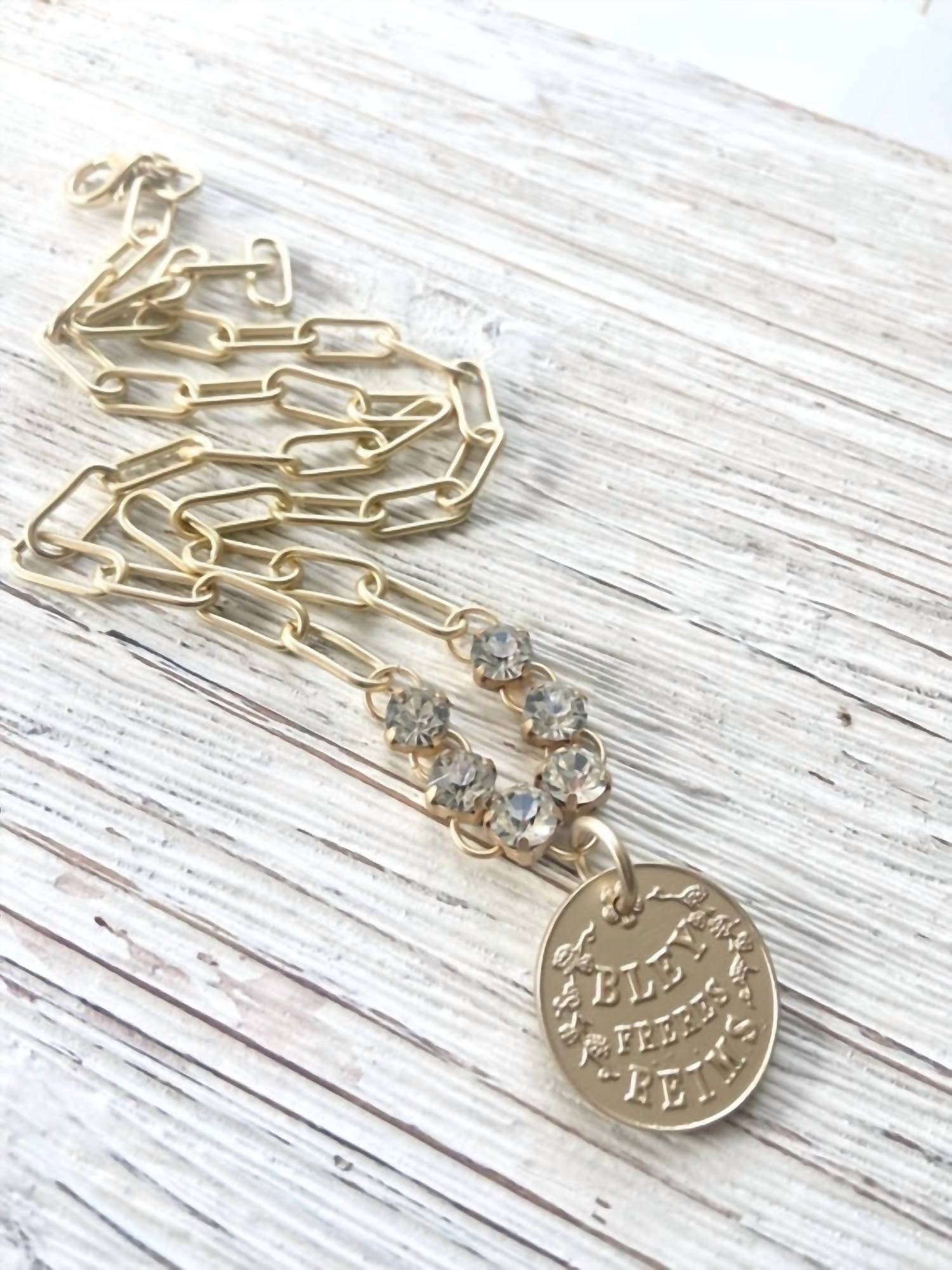 Vb & Co. - Women's Champagne Coin Necklace