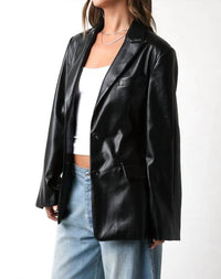 Olivaceous - Madelyn Button-down Blazer